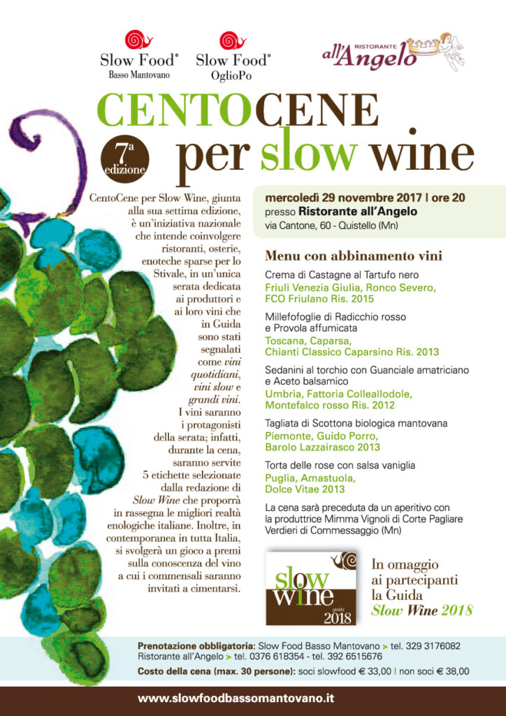 100 Cene per Slow Wine